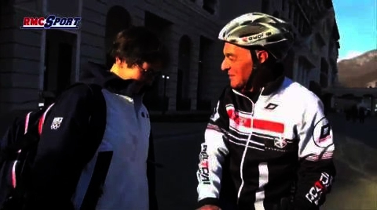 08-02 / Il parcourt Courchevel-Sotchi ... à vélo !