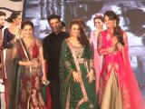 Manish Malhotra Fashion Show With bollywood celebs madhuri dixit, preity zinta, and lara dutta