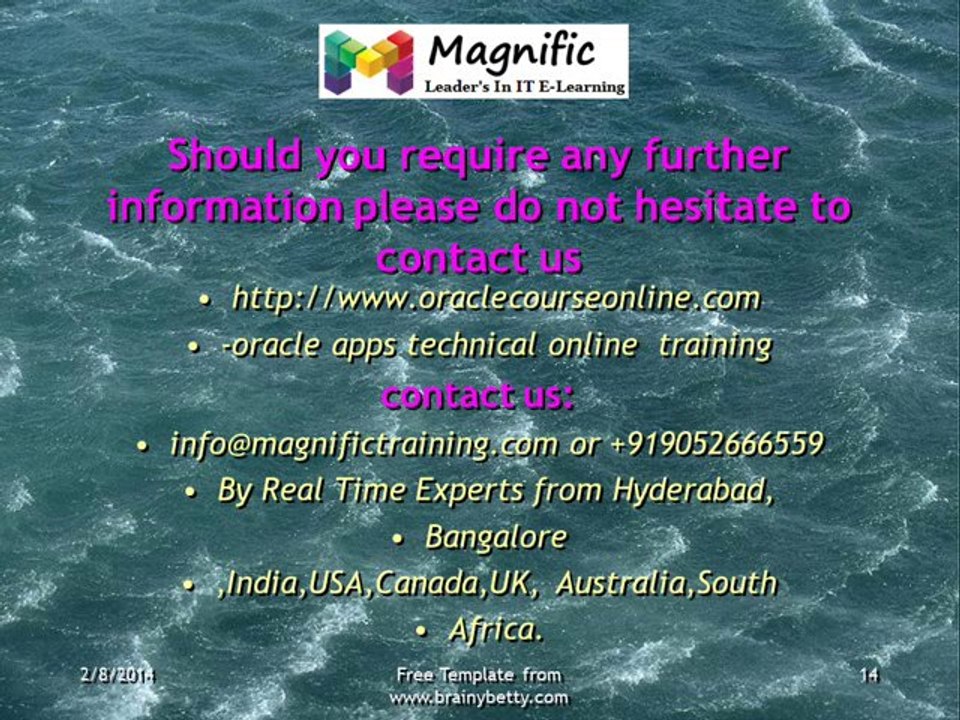 oracle apps technical Online Training in Alaska