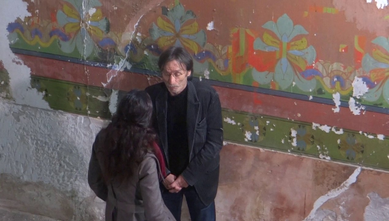 MICHEL DESNOS PRESENTE TOURNAGE DANS CHATEAU LAURENS part 1  PAR FRANCE 3  7 2 2014