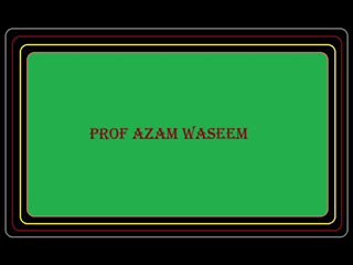 Juma-tul-Mubarak(24-01-2014) Lecture by Prof Azam Waseem