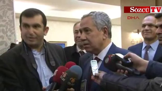 Bülent Arınç soru soran gazetecileri fırçaladı