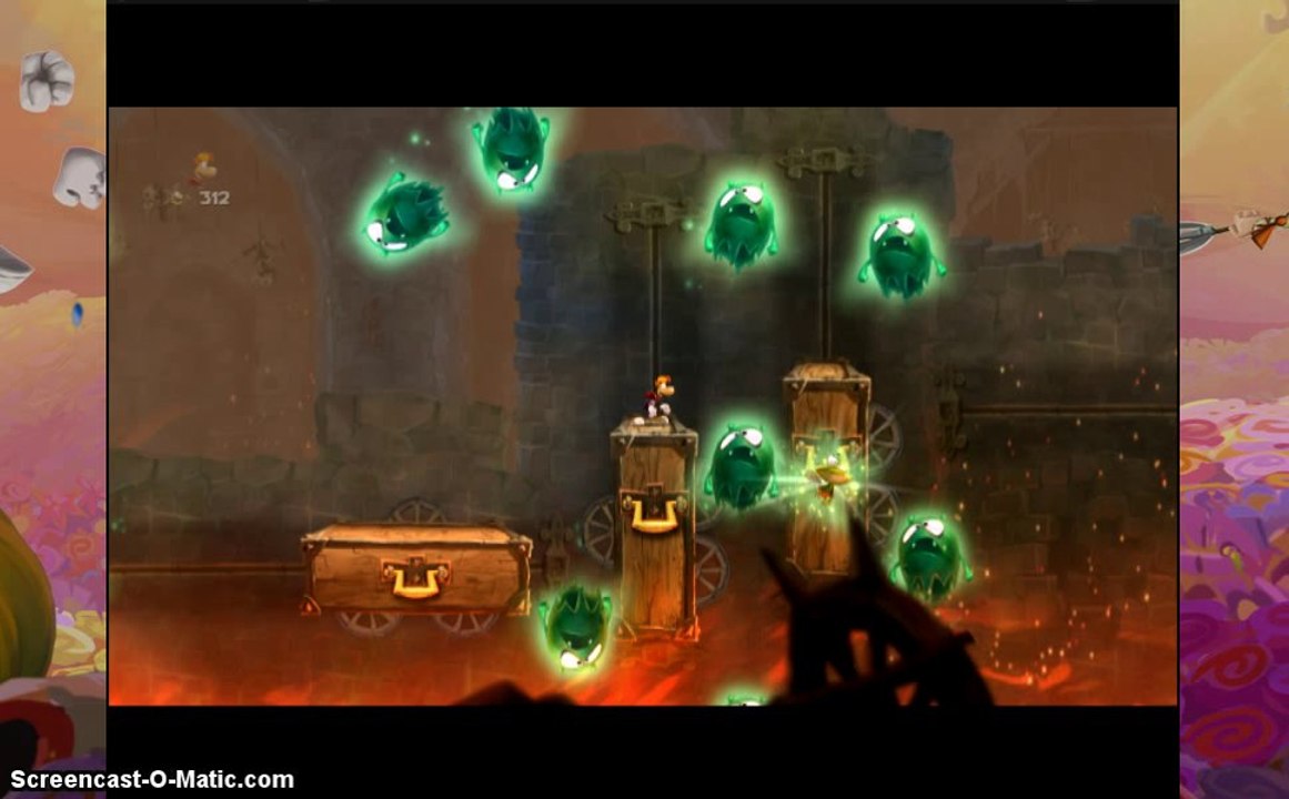 Lets play Rayman legends DEMO part 1