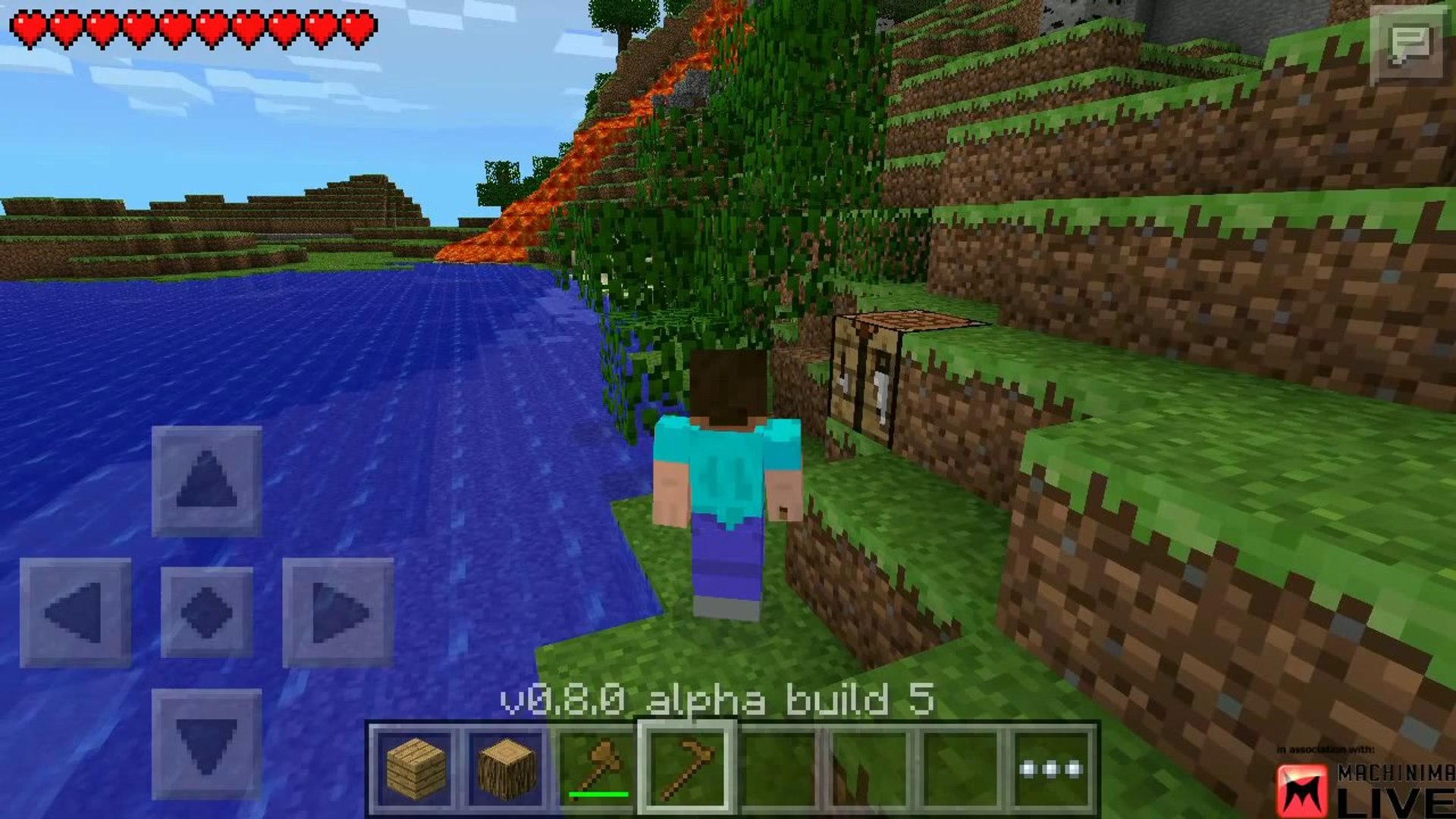 Minecraft Pocket Edition 0.8.0 Beta (Alpha Build 5 Beta Test.