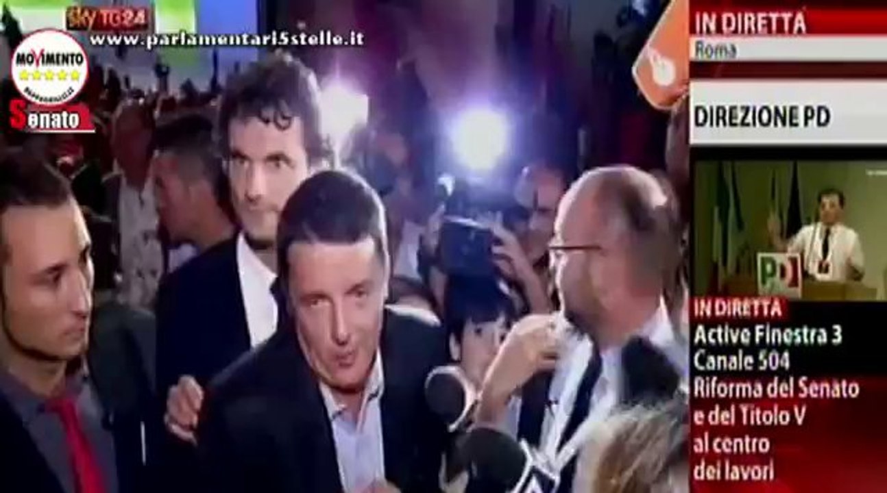 Santangelo a SKYtg24: "Da parte del PD di Renzi solo pura PROPAGANDA" - MoVimento 5 Stelle