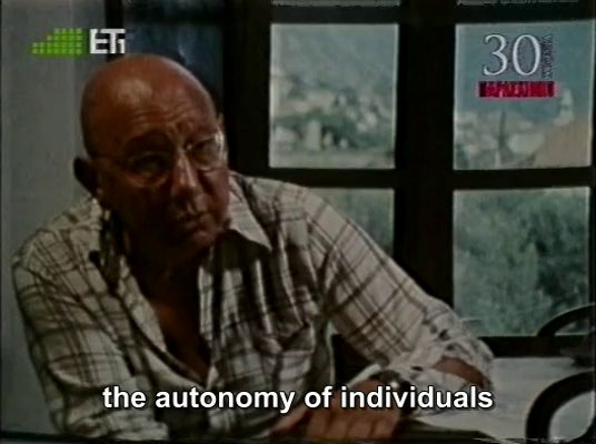 Cornelius Castoriadis and Autonomy - documentary (1984)