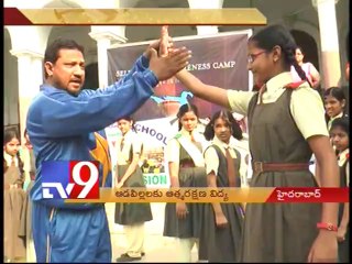 Tv9 Self Defence Awareness Camp for girls