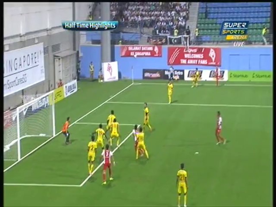 LionsXII v Terengganu MSL HT highlights  8 Feb 2014