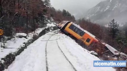 Le train des Pignes déraille à Annot: deux morts, le plan rouge déclenché