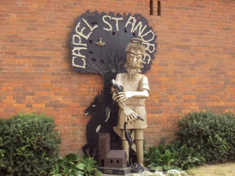 The Sculpture at Capel St Andrew, Suffolk.