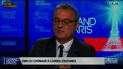 Emission spéciale Municipales à Corbeil-Essonnes: Jean-Pierre Bechter, Carlos Da Silva, Bruno Piriou et Martine Soavi, dans Grand Paris - 08/02  2/4