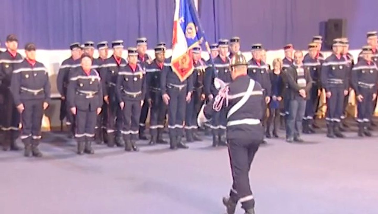 La cérémonie des voeux du SDIS de l'Oise 2014