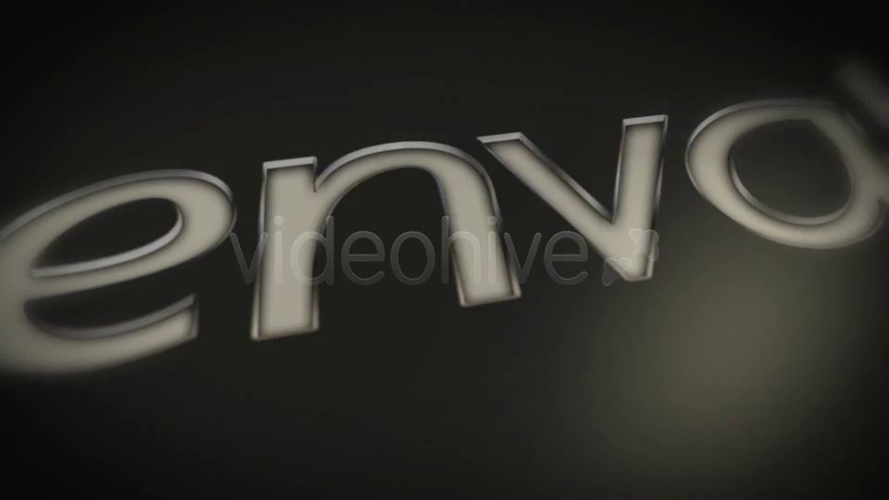 Simple Engraved Logo - After Effects Template