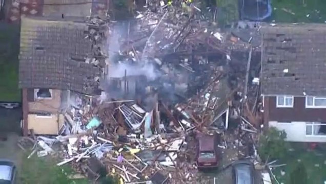 Explosion due à une fuite de gaz en Angleterre : 10 blessés!