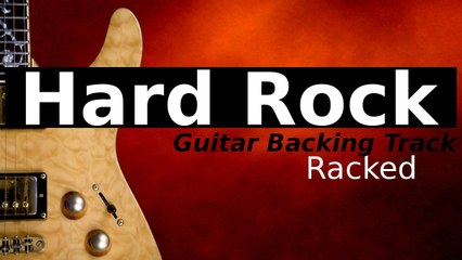 Backing Track for Guitar in  A Minor - Racked
