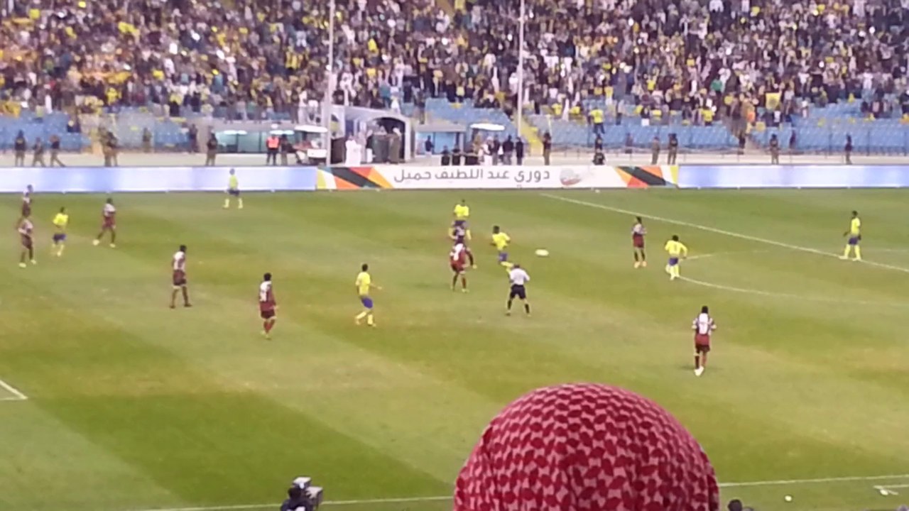 جمال جمهور النصر في مباراة الفيصلي
