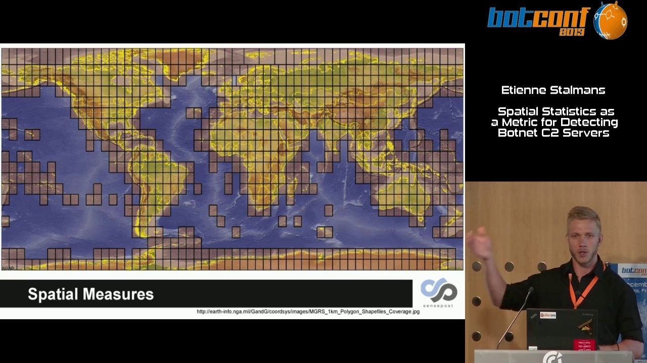 09 – Etienne Stalmans - Spatial Statistics as a Metric for Detecting Botnet C2 Servers
