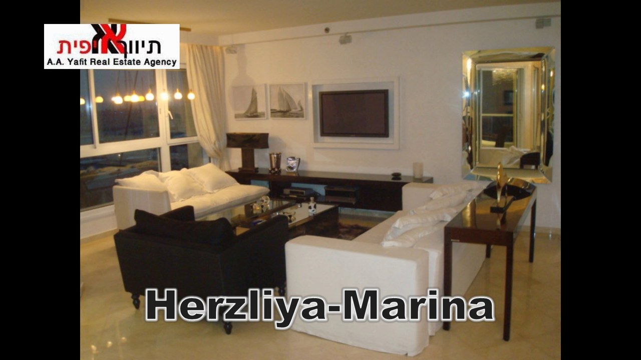 Herzliya Marina Island project 3 bedrooms apartment for rent