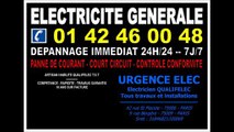 ELECTRICIEN D'URGENCE PARIS 6eme -- 0142460048 -- DEPANNAGES 24/24 7/7