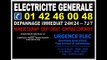 ELECTRICIEN D'URGENCE PARIS 6eme -- 0142460048 -- DEPANNAGES 24/24 7/7