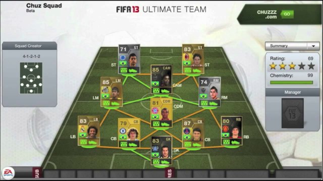 Fifa 13 Ultimate Team - Recensione Ronaldinho 85 SIF + Stat in Game