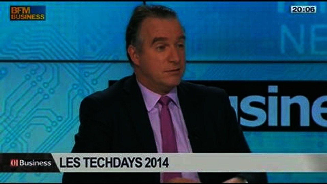 Les Techdays 2014: Nicolas Petit, dans 01Business – 08/02 1/4