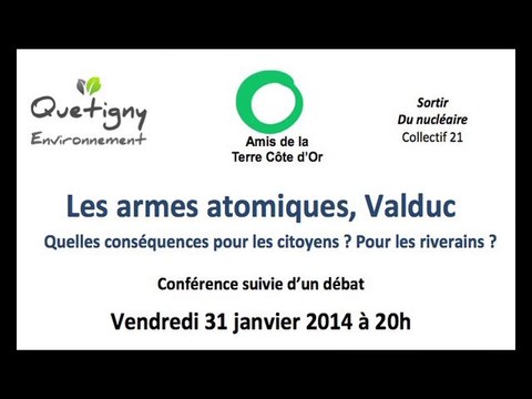 Conférence Les armes atomiques, Valduc