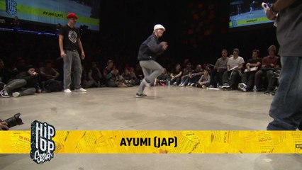 Quart de finale 1VS1 BGIRL - AYUMI (Jap) vs JILOU (All)