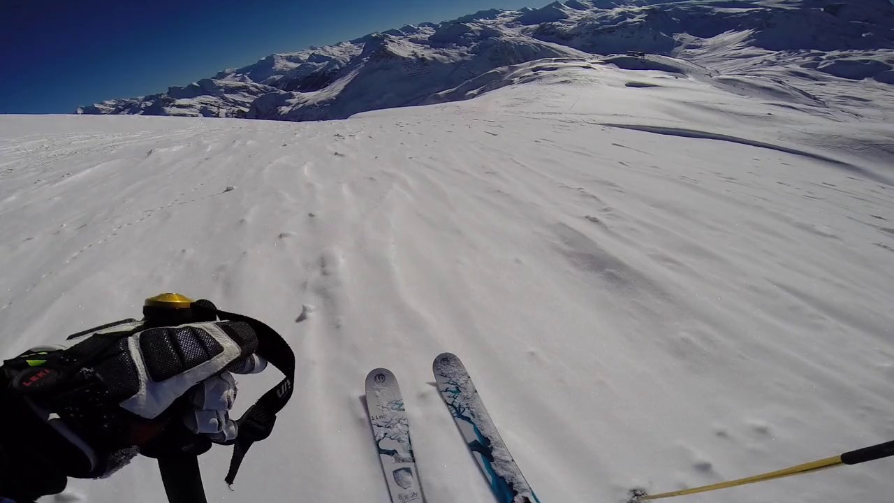 Descente Aiguille Percee-Tignes