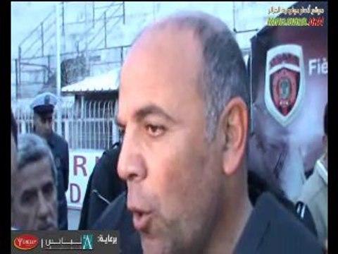 la joie des supporters et Déclarations de Bouali à la presse فرحة الأنضار وتصريحات بوعلي