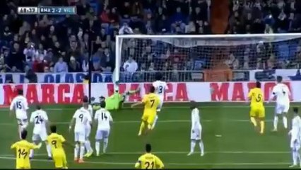 Real Madryt - Villarreal 4:2 All Goals (08.02.2014)