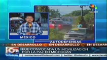 Huidos los Caballeros Templarios, grupos de autodefensa pacifican TC