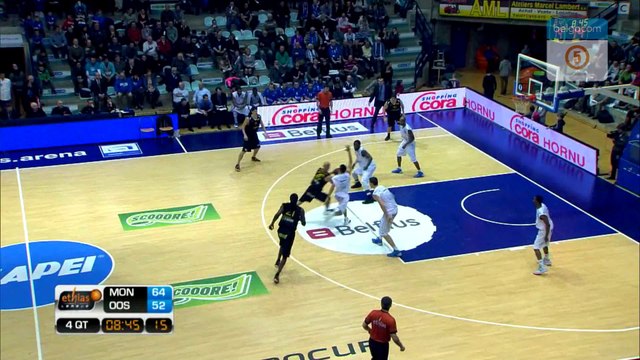Ethias League / Mons Hainaut 78 - 70 BC Oostende (FR)