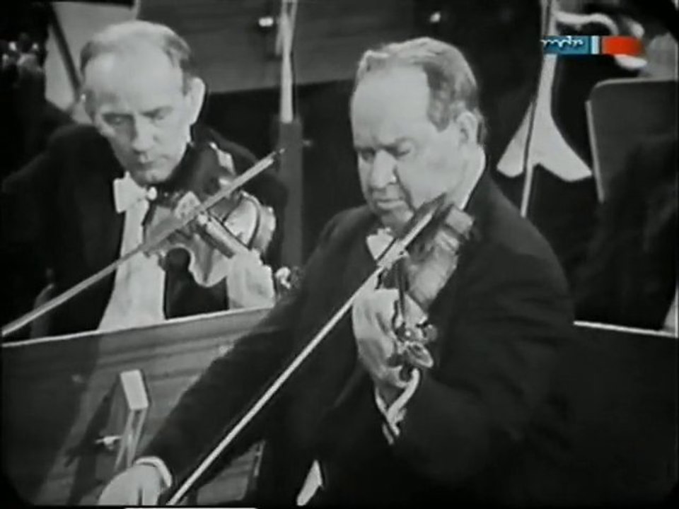 W. A. MOZART: Violinkonzert D-Dur KV 218 (David Oistrach, 1969)