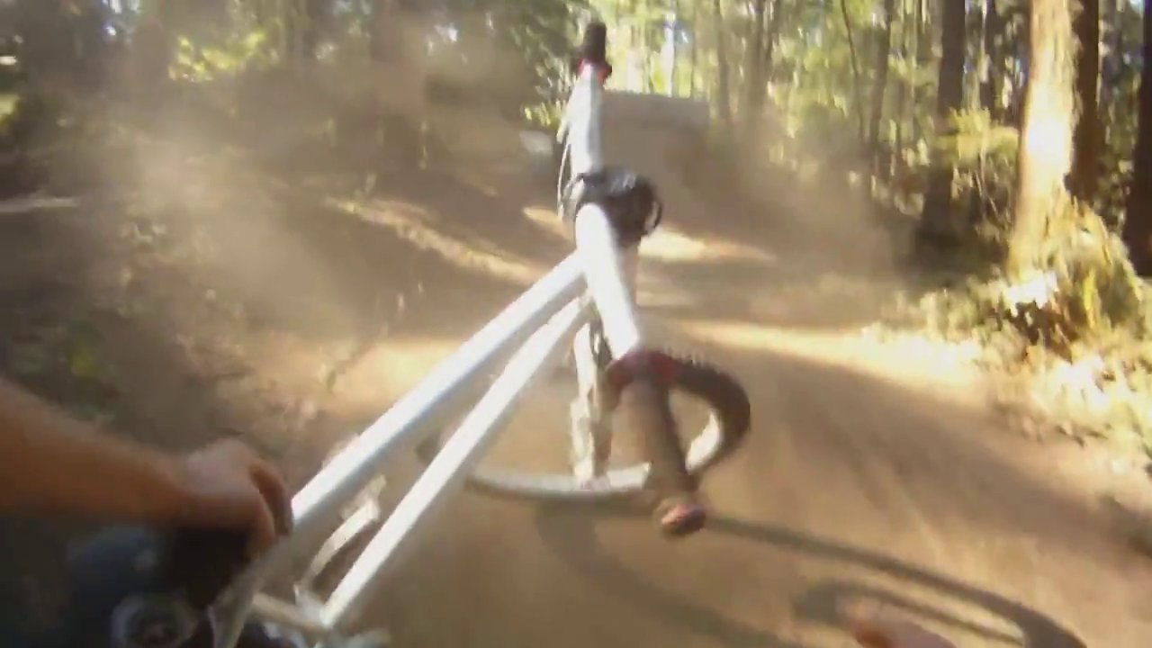 MTB Crash GoPro HD Chest Mount Duthie Hill