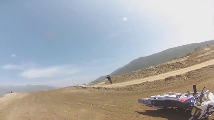 Pala Raceway Vet Track Crash GOPRO