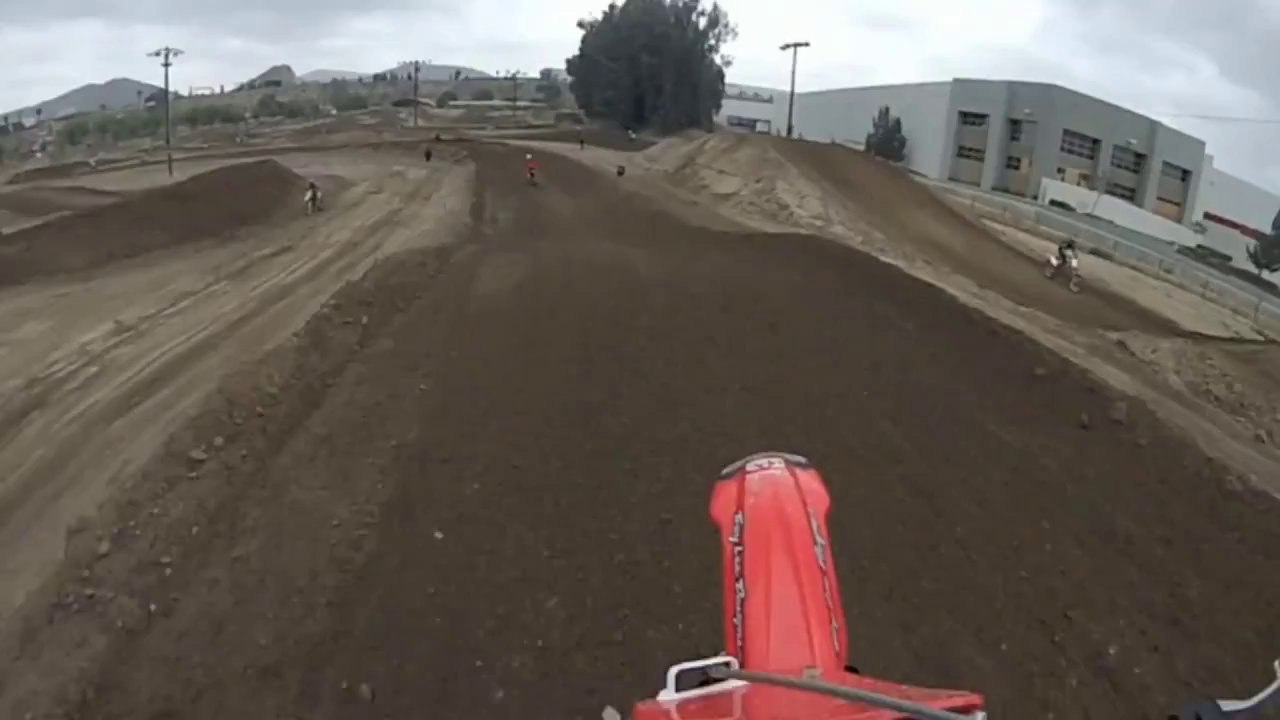 GoPro Helmet Cam CR125 MilestoneMx Crash