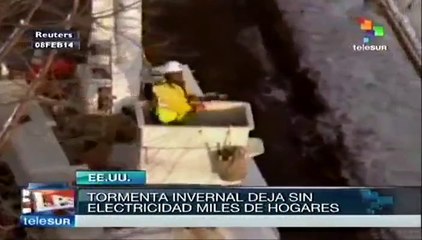 Tormenta invernal derriba tendidos de electricidad de Pennsylvania