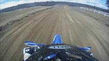 Motocross Racing With Big Crash - Hemond's MX 2013