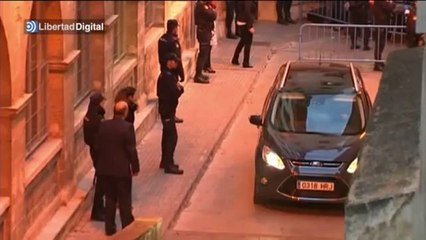 La infanta Cristina sale de los Juzgados de Palma