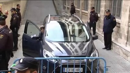 La Infanta Cristina llega a los juzgados de Palma