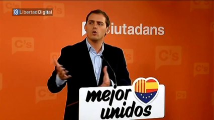 Albert Rivera censura el discurso 'cargado de cinismo' de Artur Mas