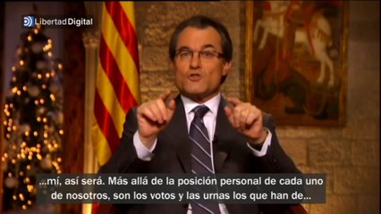 Artur Mas: "El pueblo catalán prefiere gobernarse que ser gobernado"