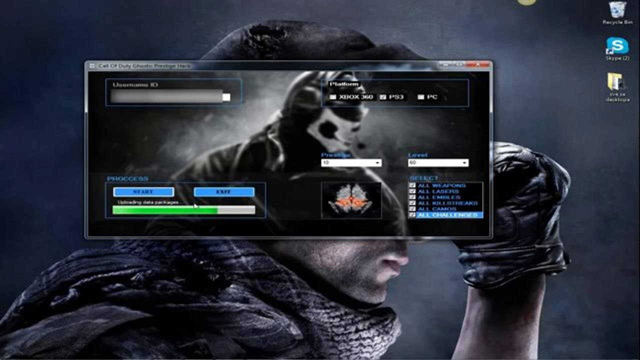 CALL OF DUTY GHOSTS PRESTIGE HACK