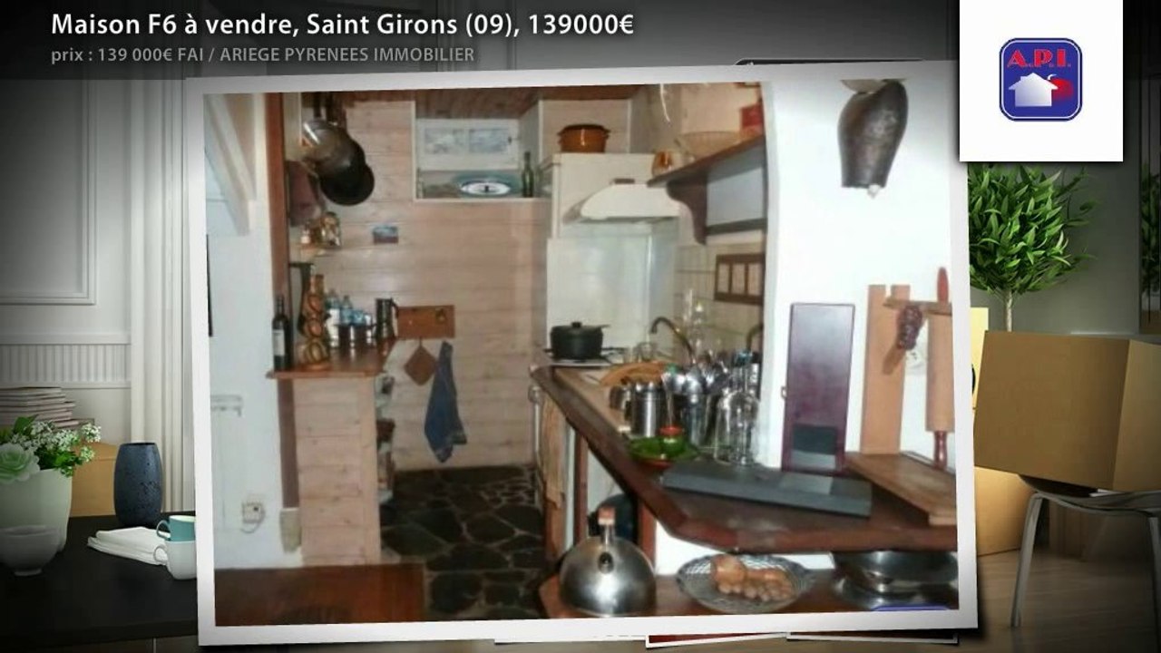 Maison F6 à vendre, Saint Girons (09), 139000€