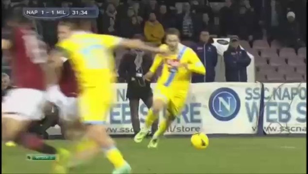 13 SA23 NAPOLI AC MILAN (1ère mi-temps)