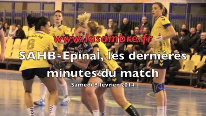 SAHB-Epinal : les dernières minutes du match