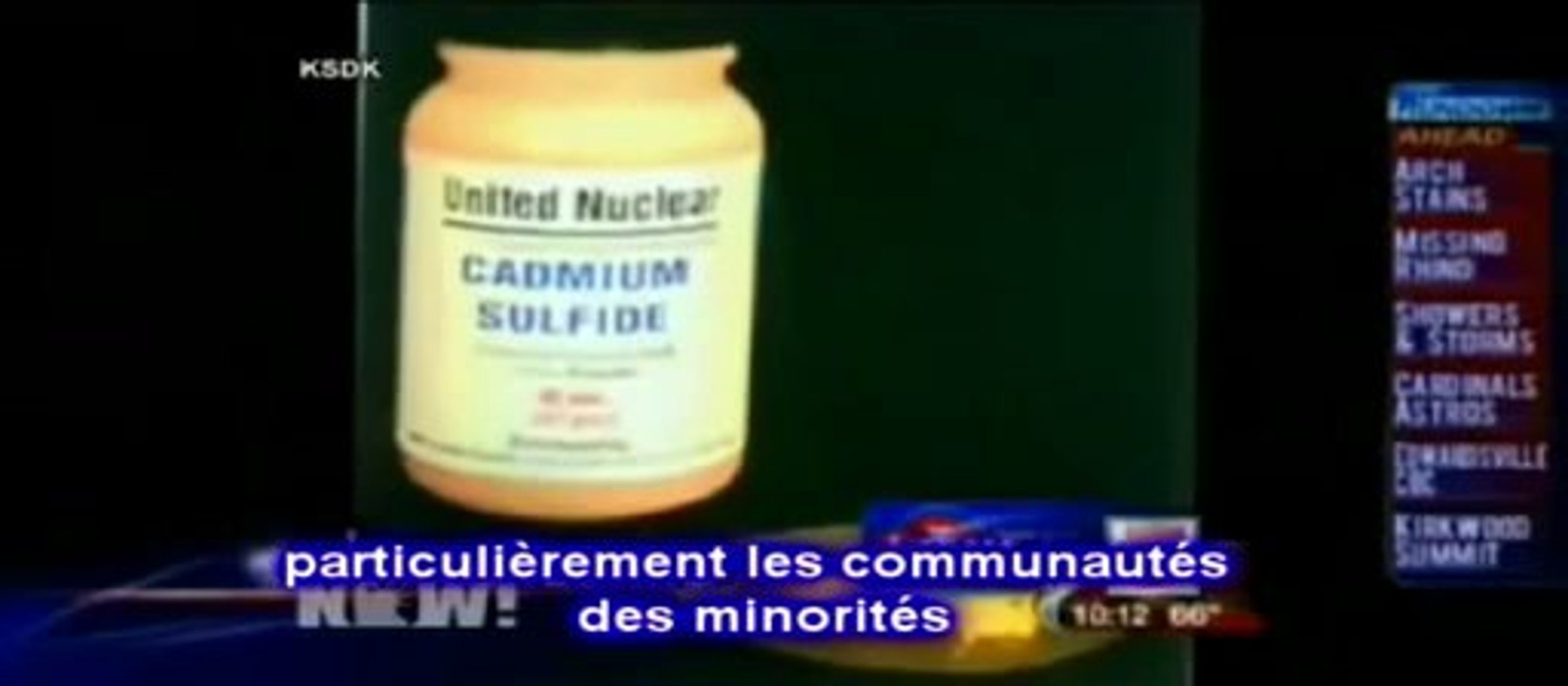 Les USA ont tester leurs armes chimiques sur les pauvres !