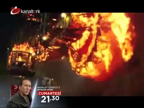 HAYALET SÜRÜCÜ 2:İNTİKAM ATEŞİ 8 Şubat Cumartesi akşamı saat 21.30'da Kanaltürk Sinema kuşağında!