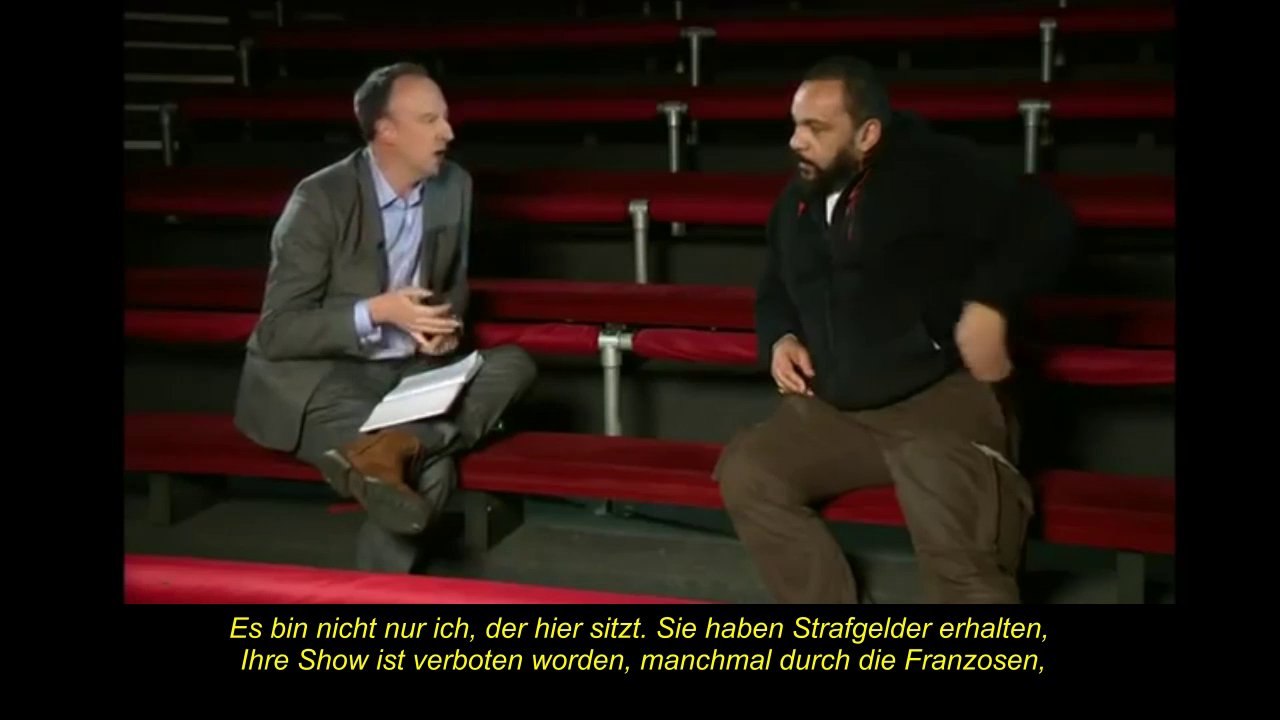 Dieudonne im Interview mit der BBC (7.2.2014)